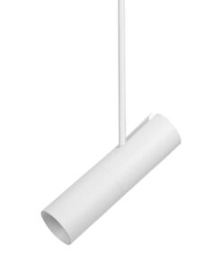 Lampada a Sospensione Attacco GU10 Struttura Telescopica Rigida Regolabile 830mm*1170mm Dimensioni spot :60*220MM Bianco SKU-7574