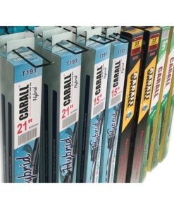 Espositore Da Parete Muro Per Spazzole Tergicristallo Auto Con Totale 9 Ganci