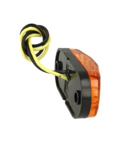 Alternative view of 10 Pezzi Fanali Laterali LED 12V 24V Arancione per Luci Cortesia Targa Camion