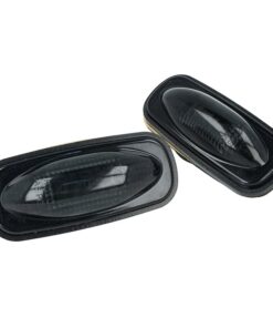 Kit Luci Fanali Fume Bianco Freddo 24V 12V Luce Ingombro Cortesia Targa Cupola Cappa Del Camion Bus Barca