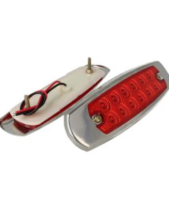 Kit Luci Fanali Rosso 24V 12V Luci Ingombro Cortesia Targa Cupola Cappa Del Camion Bus Barca Furgone