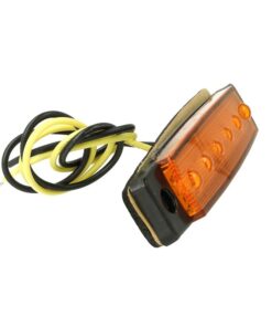 Alternative view of 10 Pezzi Fanali Laterali LED 12V 24V Arancione Luce Ingombro Cortesia Camper Furgone
