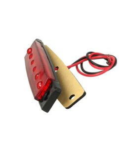 10 Pezzi Fanali Laterali LED 12V 24V Bianco Freddo Luce Ingombro Cortesia Camper