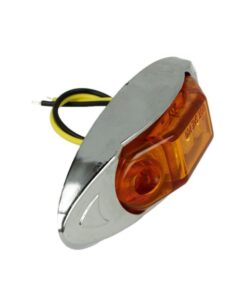Alternative view of 10 Pezzi Fanali Laterali LED 12V 24V Arancione per Luci Cortesia Camper Barca