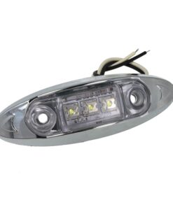10 Pezzi Fanali Laterali LED 12V 24V Bianco Freddo Luci Cortesia Camper Barca