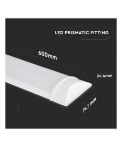 Plafoniera LED Prismatica 10W 30cm Da Soffitto 120LM/W 4000K IP20 Con Chip Samsung Garanzia 5 Anni SKU-660