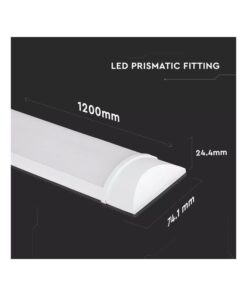 PRO Plafoniera LED Prismatica Chip CREE 40W 120LM/W 120cm IP20 SKU-203516