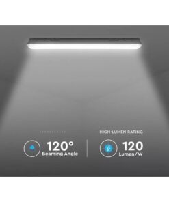 Plafoniera Led 120cm 36W 120lm/W 4320 lm Neutro 4000K IP65 Copertura Satinata SKU-2120207