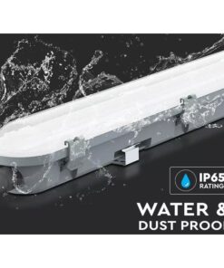 Plafoniera Led 120cm 36W 120lm/W 4320 lm Neutro 4000K IP65 Copertura Satinata SKU-2120207