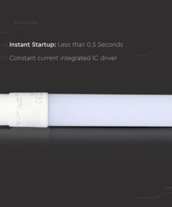 Tubo LED T8 18W G13 120cm 3000K 1850LM in Nanoplastica Incluso Starter Alimentazione da Un Lato SKU-216263