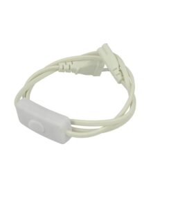 Alternative view of Cavo Di Alimentazione Con Interruttore Presa Standard Euro Spina Maschio Per Plafoniera Tubo Led T5 All In One Con Filo Lunga 1 Metro
