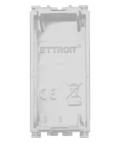 Alternative view of 2 Pezzi Copritasti Copriforo Falso Polo 1P Bianco Compatibile Con Vimar Arke