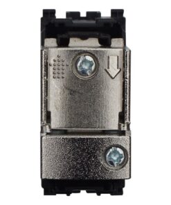 Alternative view of Connettore Presa TV Terminale Maschio Colore Nero Compatibile Con Vimar Arke