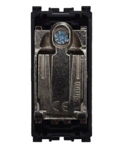 Connettore Presa TV Passante Maschio Colore Nero Compatibile Con Vimar Arke