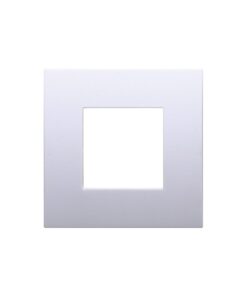 Alternative view of Placca Plastica Serie Venus 2P Colore Bianco Compatibile Con Vimar Arke