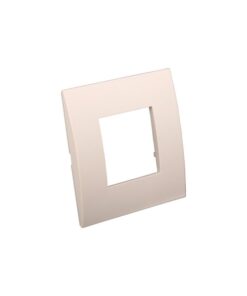 Placca Plastica Serie Venus 2P Colore Sabbia Compatibile Con Vimar Arke