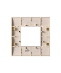 Placca Plastica Serie Venus 2P Colore Sabbia Compatibile Con Vimar Arke