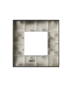 Alternative view of Placca Plastica Serie Venus 2P Colore Cromato Lucido Compatibile Con Vimar Arke