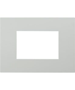 Placca Plastica Serie Venus 3P Colore Sabbia Compatibile Con Vimar Arke