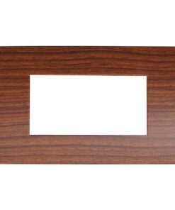 Placca Plastica Serie Venus 4P Colore Radica Compatibile Con Vimar Arke