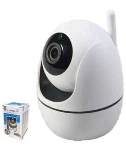 Telecamera di Sicurezza Wi-Fi 2MP Supporta 2.4 e 5Ghz Videocamera di Sorveglianza Regolabile 355 Sensore di Movimento Integrato Modello 7447