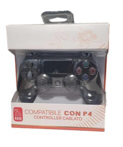 Joystick per PS4 USB 2.0 Gaming Plug N Play Controller da Gioco per Computer Fisso e Console Massima Precisione e Costruzione Durevole