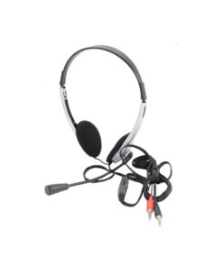 Cuffia con Microfono per PC Doppio Jack 3,5mm Audio Microfono Separato