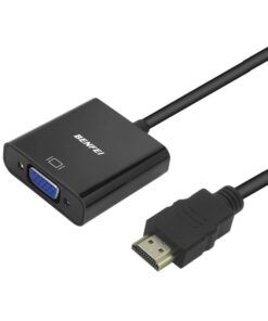 Convertitore Adattatore da HDMI a VGA HDMI Maschio a VGA Femmina con Cavo Audio