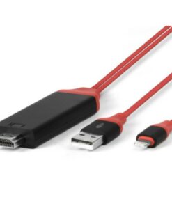 Alternative view of Adattatore Da Lightning A HDMI HDTV Cavo 2 Metri Per Smartphone Android A TV Monitor Proiettore