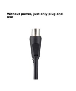 Antenna TV Interna Antenna Portatile DVB-T 30dB Base Magnetica Cavo 1,5M