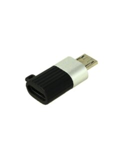 Adattatore Da USB Type C Femmina a Micro USB Maschio Con Portachiave Incluso