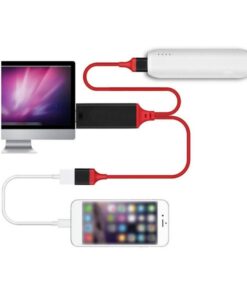 Adattatore Da USB Femmina A HDMI HDTV Cavo 2 Metri Per Smartphone Tablet A TV Monitor Proiettore