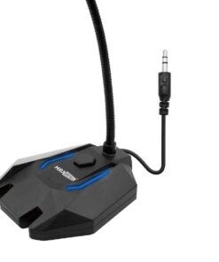 Microfono da Tavolo Flessibile per Lavoro, Video Chat Online e Gaming