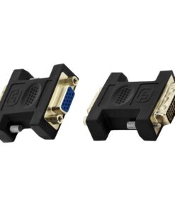 Convertitore Da DVI 12+5 a VGA Video Adapter Cable Converter for PC Dvd Monitor