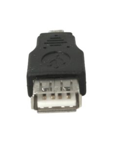 Convertitore Adattatore da USB Femmina a Mini USB Maschio