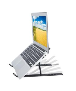 Alternative view of Supporto Notebook Regolabile Supporto Laptop Scrivania Pieghevole Design Ergonomico Stabile In ABS