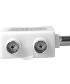 Sdoppiatore Splitter per Antenna TV 1 Maschio 4 Femmine Distributore 4 Uscite