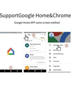 Streaming HD Adattatore Wireless Display HDMI Ricevitore Senza Fili Per Android e iOS
