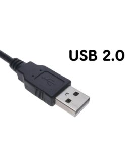 HUB USB a 4 Porte USB 2.0 Cavo 20cm Forma Rotondo