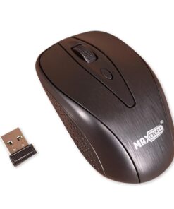Mouse Wireless da Ufficio Lavoro Navigare Mouse Senza Filo con Design Leggera e Compatto Perfetto per Viaggio Modello Classico C