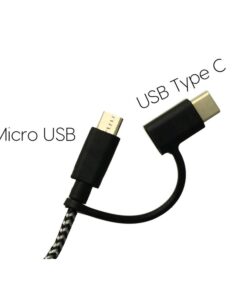 Adattatore Da USB Type C e Micro USB A HDMI HDTV Cavo 2 Metri Per Smartphone Android A TV Monitor Proiettore