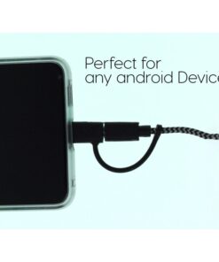 Adattatore Da USB Type C e Micro USB A HDMI HDTV Cavo 2 Metri Per Smartphone Android A TV Monitor Proiettore