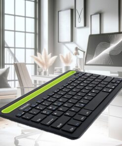 Tastiera Bluetooth Multifunzione Compatibile con Smartphone Tablet Ipad e Portatile