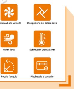 Alternative view of Supporto Regolabile con Ventola per Laptop PC Modello 2 Ventole da 14cm e 2 da 7cm Dimensione Supporto L39cm x W28cm x H2.9cm