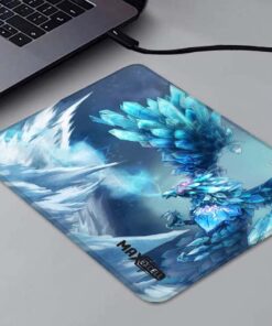 Tappetino Mouse Mousepad da Scrivania Disegno Casuale Misura 25 x 29 cm Fondo in Gomma Antiscivolo