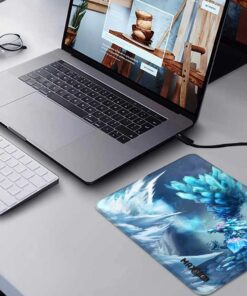 Alternative view of Tappetino Mouse Mousepad da Scrivania Disegno Casuale Misura 25 x 29 cm Fondo in Gomma Antiscivolo