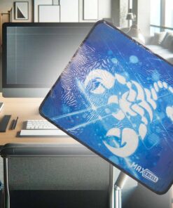 Tappetino Mouse Mousepad da Scrivania Disegno Casuale Misura 25 x 32 cm Fondo in Gomma Antiscivolo