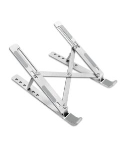 Alternative view of Supporto Notebook In Alluminio Regolabile Supporto Laptop Scrivania Pieghevole Design Ergonomico Stabile