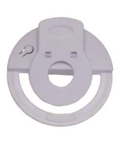 Luce per Selfie Ricaricabile da 8,6x8,6x3cm a 3 Livelli per Selfie Perfetti, Ring Light Compatibile con Tutti i Dispositivi Mobile