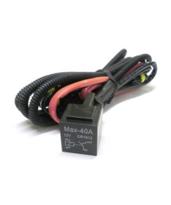 Cablaggio Rele Relay 12V 40A Stabilizzatore Corrente Per Lampada Xenon H1 Tremolio Sfarfallio
